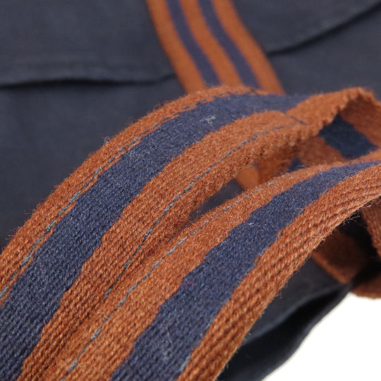 HERMES Tote Bag canvas Navy SackFool ToeMM