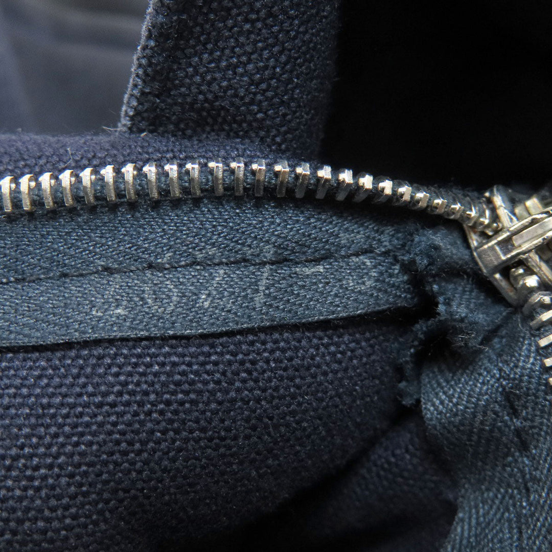 HERMES Tote Bag canvas Navy SackFool ToeMM