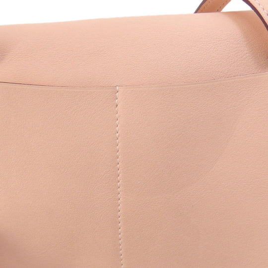 HERMES Handbag Swift pink Arzan Mini SilverMetal Women Used Authentic