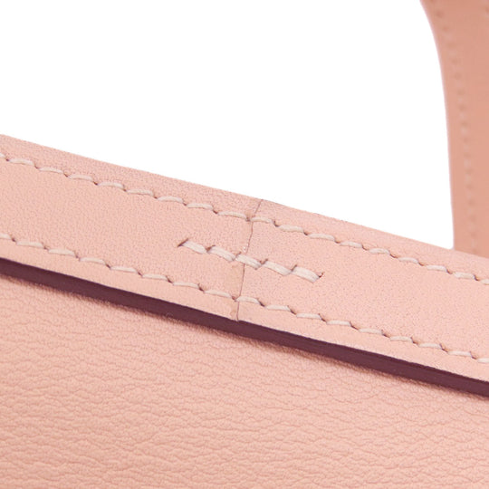 HERMES Handbag Swift pink Arzan Mini SilverMetal Women Used Authentic