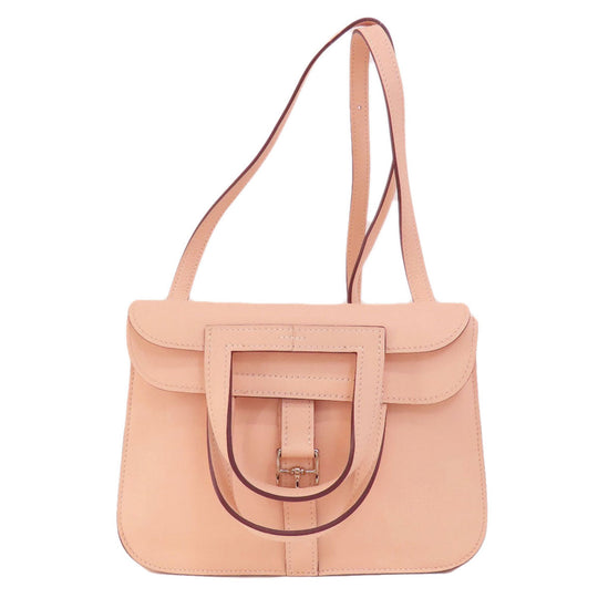 HERMES Handbag Swift pink Arzan Mini SilverMetal Women Used Authentic