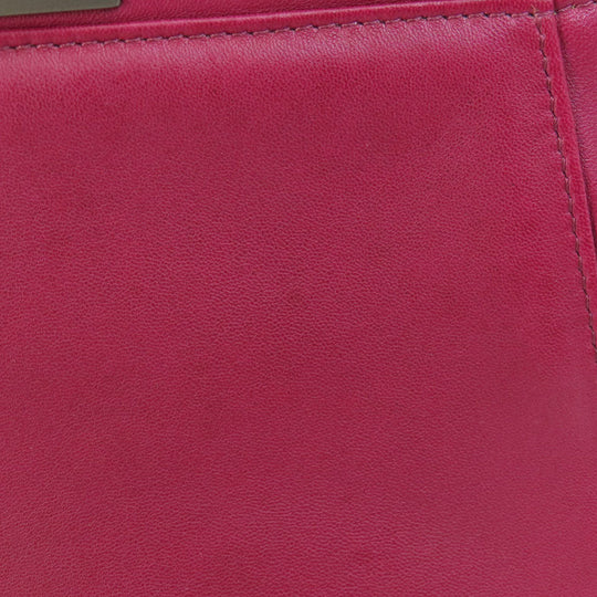FENDI Handbag Calfskin purple Peek-a-boo mini