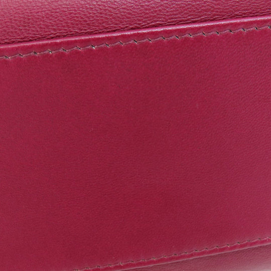 FENDI Handbag Calfskin purple Peek-a-boo mini