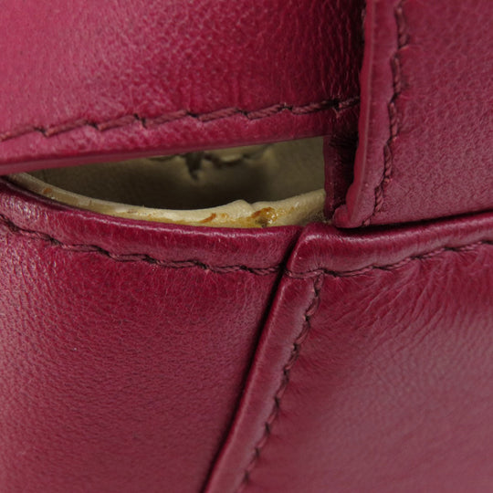 FENDI Handbag Calfskin purple Peek-a-boo mini