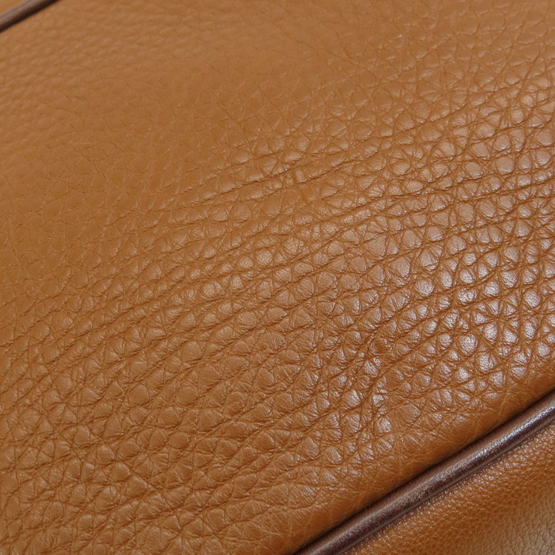 PRADA Handbag BR2672 leather Brown VIT DAINO ROCKE Women Used Authentic
