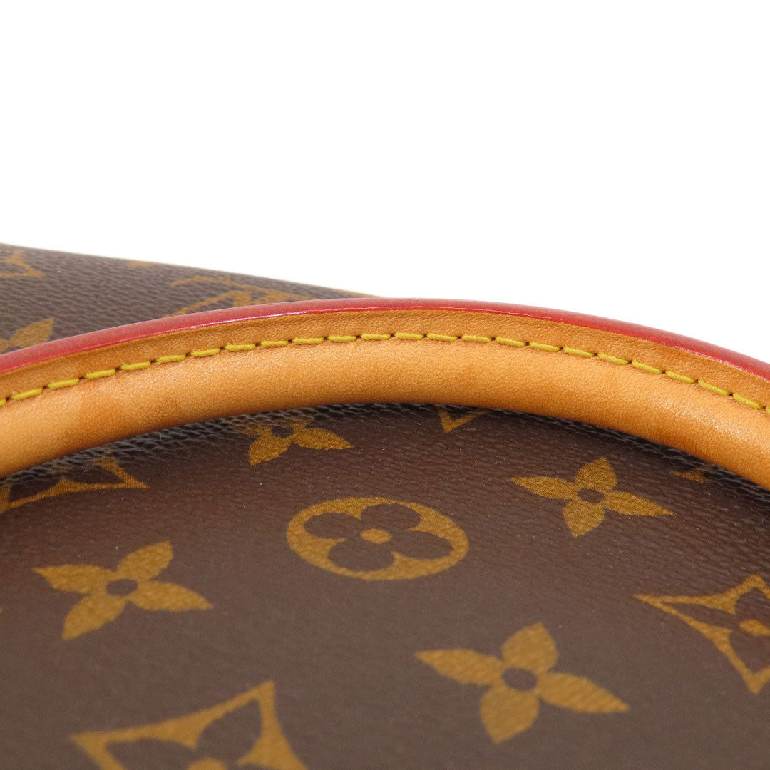 LOUIS VUITTON Tote Bag M41175 Monogram canvas Brown Pallas Monog Lamb