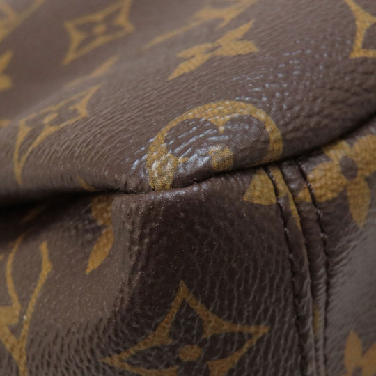 LOUIS VUITTON Tote Bag M41175 Monogram canvas Brown Pallas Monog Lamb