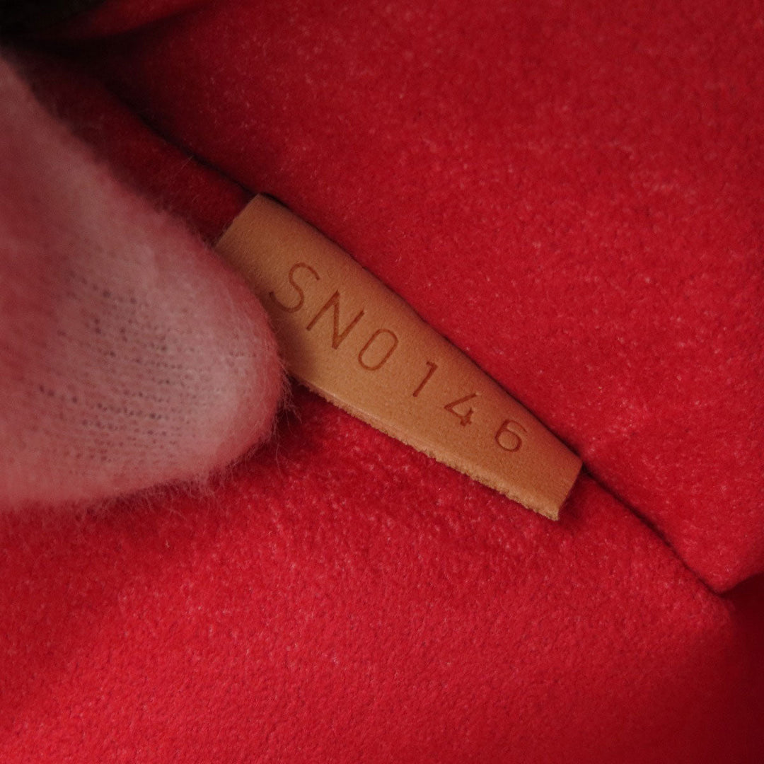 LOUIS VUITTON Tote Bag M41175 Monogram canvas Brown Pallas Monog Lamb