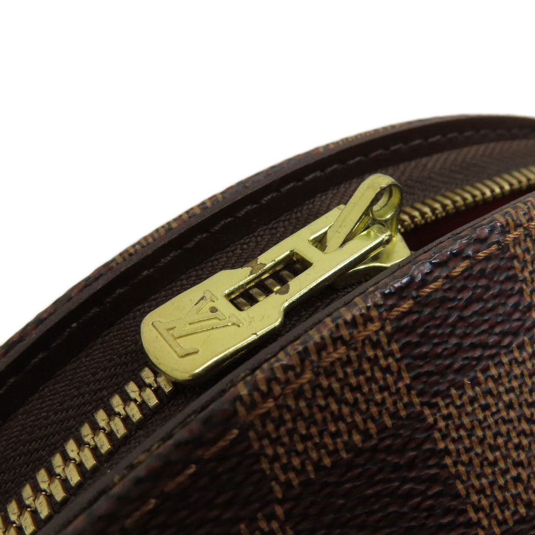 LOUIS VUITTON Handbag N48066 Damier canvas Brown EllipsePM Damier Ebene Women Used Authentic
