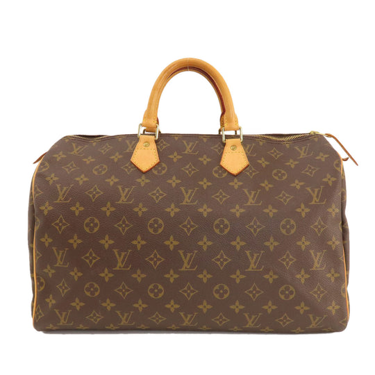 LOUIS VUITTON Boston Duffel bag M41522 Monogram canvas Brown Speedy 40 monogram Women Used Authentic