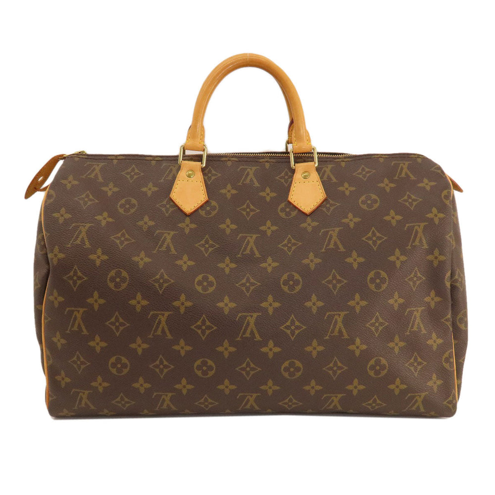 LOUIS VUITTON Boston Duffel bag M41522 Monogram canvas Brown Speedy 40 monogram Women Used Authentic
