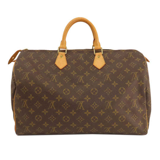 LOUIS VUITTON Boston Duffel bag M41522 Monogram canvas Brown Speedy 40 monogram Women Used Authentic