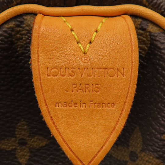 LOUIS VUITTON Boston Duffel bag M41522 Monogram canvas Brown Speedy 40 monogram Women Used Authentic