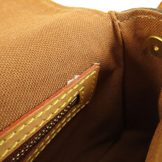 LOUIS VUITTON Handbag M5147 Monogram canvas Brown Mini Looping Monogram Women Used Authentic