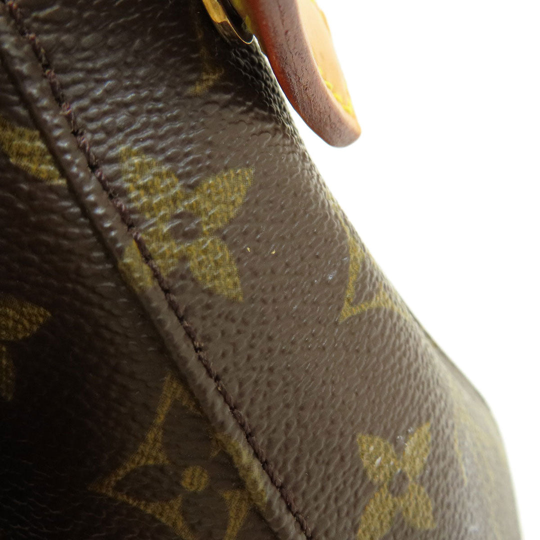 LOUIS VUITTON Handbag M5147 Monogram canvas Brown Mini Looping Monogram Women Used Authentic