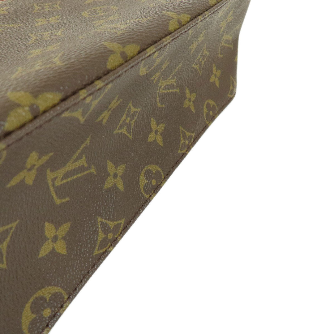 LOUIS VUITTON Handbag M5147 Monogram canvas Brown Mini Looping Monogram Women Used Authentic