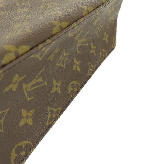 LOUIS VUITTON Handbag M5147 Monogram canvas Brown Mini Looping Monogram Women Used Authentic