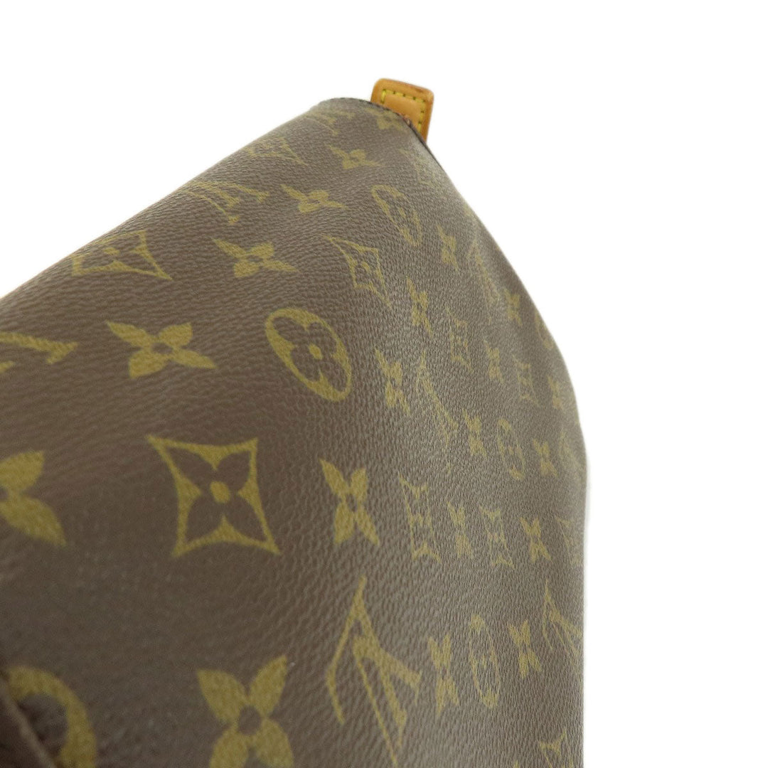 LOUIS VUITTON Handbag M5147 Monogram canvas Brown Mini Looping Monogram Women Used Authentic