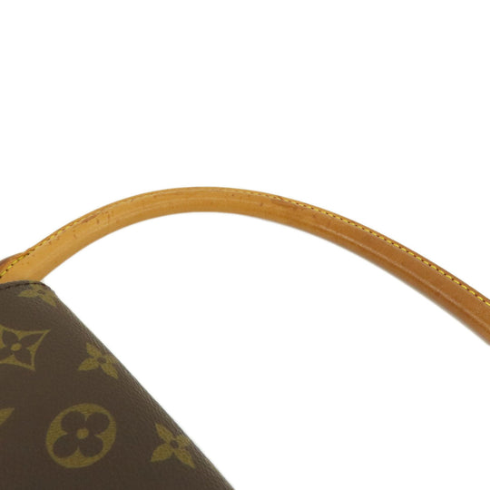 LOUIS VUITTON Handbag M5147 Monogram canvas Brown Mini Looping Monogram Women Used Authentic