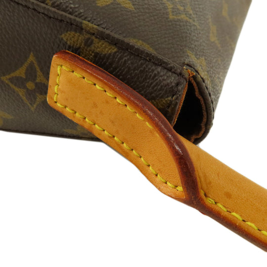 LOUIS VUITTON Handbag M5147 Monogram canvas Brown Mini Looping Monogram Women Used Authentic