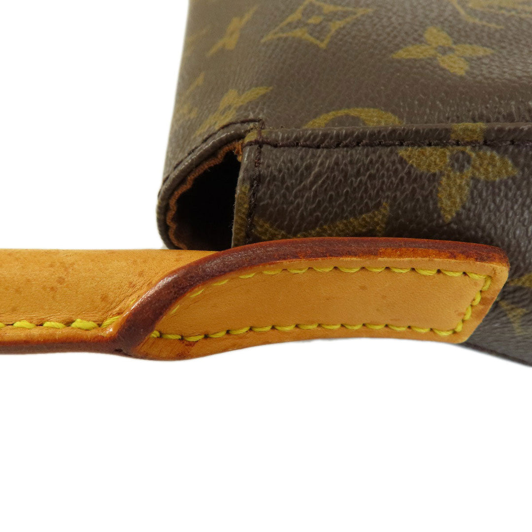 LOUIS VUITTON Handbag M5147 Monogram canvas Brown Mini Looping Monogram Women Used Authentic