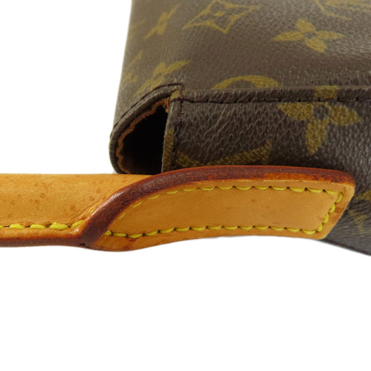 LOUIS VUITTON Handbag M5147 Monogram canvas Brown Mini Looping Monogram Women Used Authentic