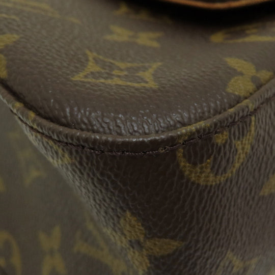 LOUIS VUITTON Handbag M5147 Monogram canvas Brown Mini Looping Monogram Women Used Authentic