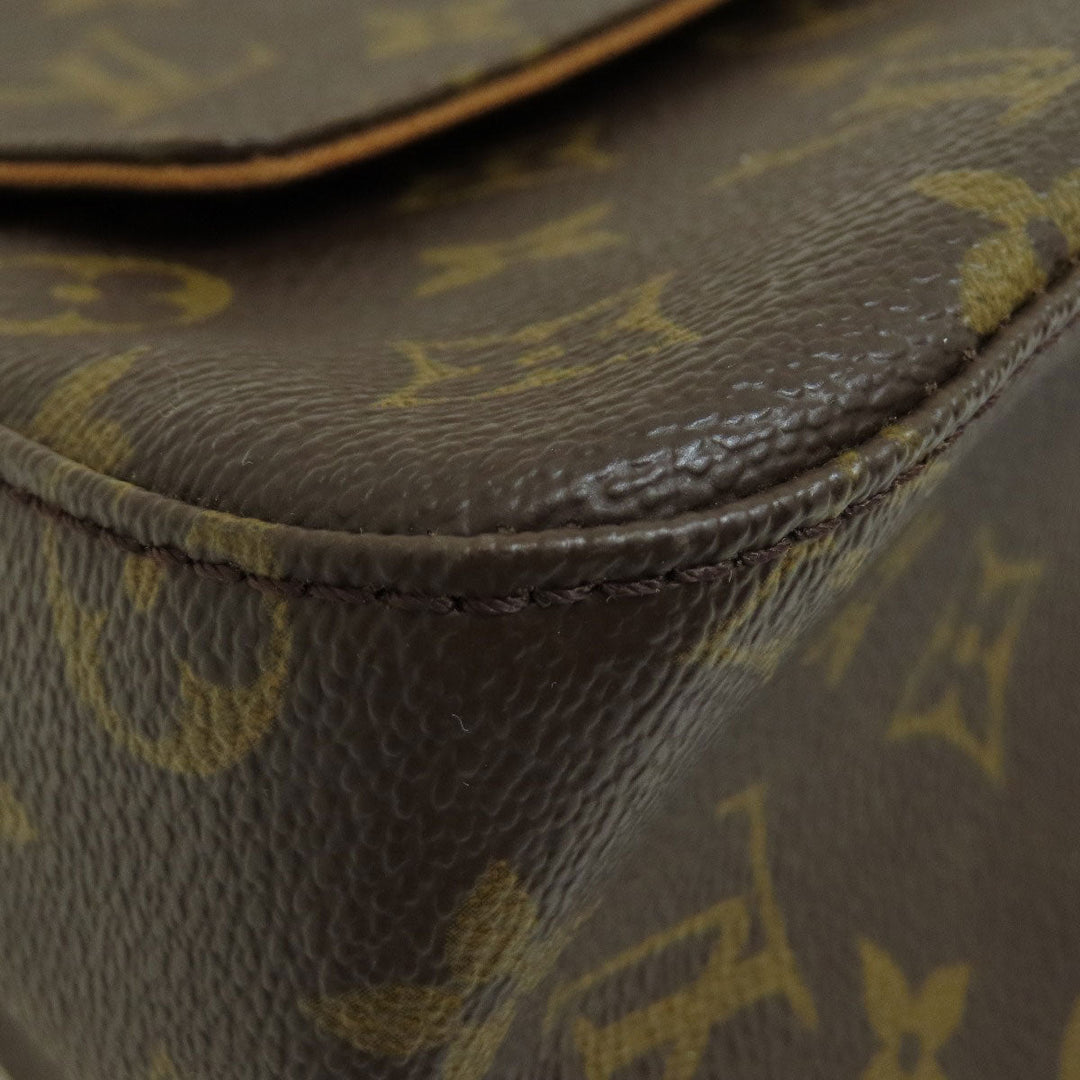 LOUIS VUITTON Handbag M5147 Monogram canvas Brown Mini Looping Monogram Women Used Authentic