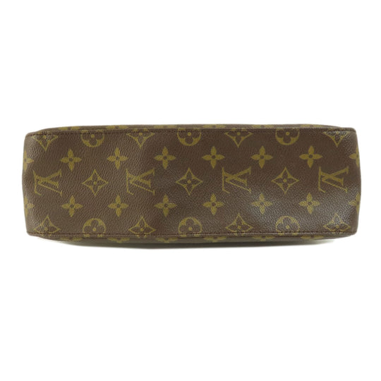 LOUIS VUITTON Handbag M5147 Monogram canvas Brown Mini Looping Monogram Women Used Authentic