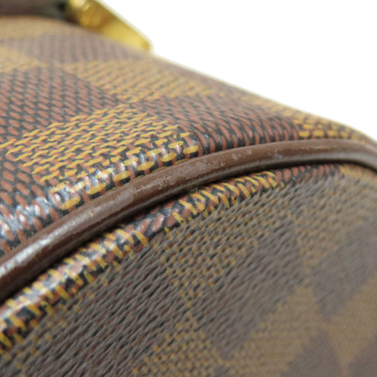 LOUIS VUITTON Handbag N51304 Damier canvas Brown Papillon PM Damier Ebene Women Used Authentic