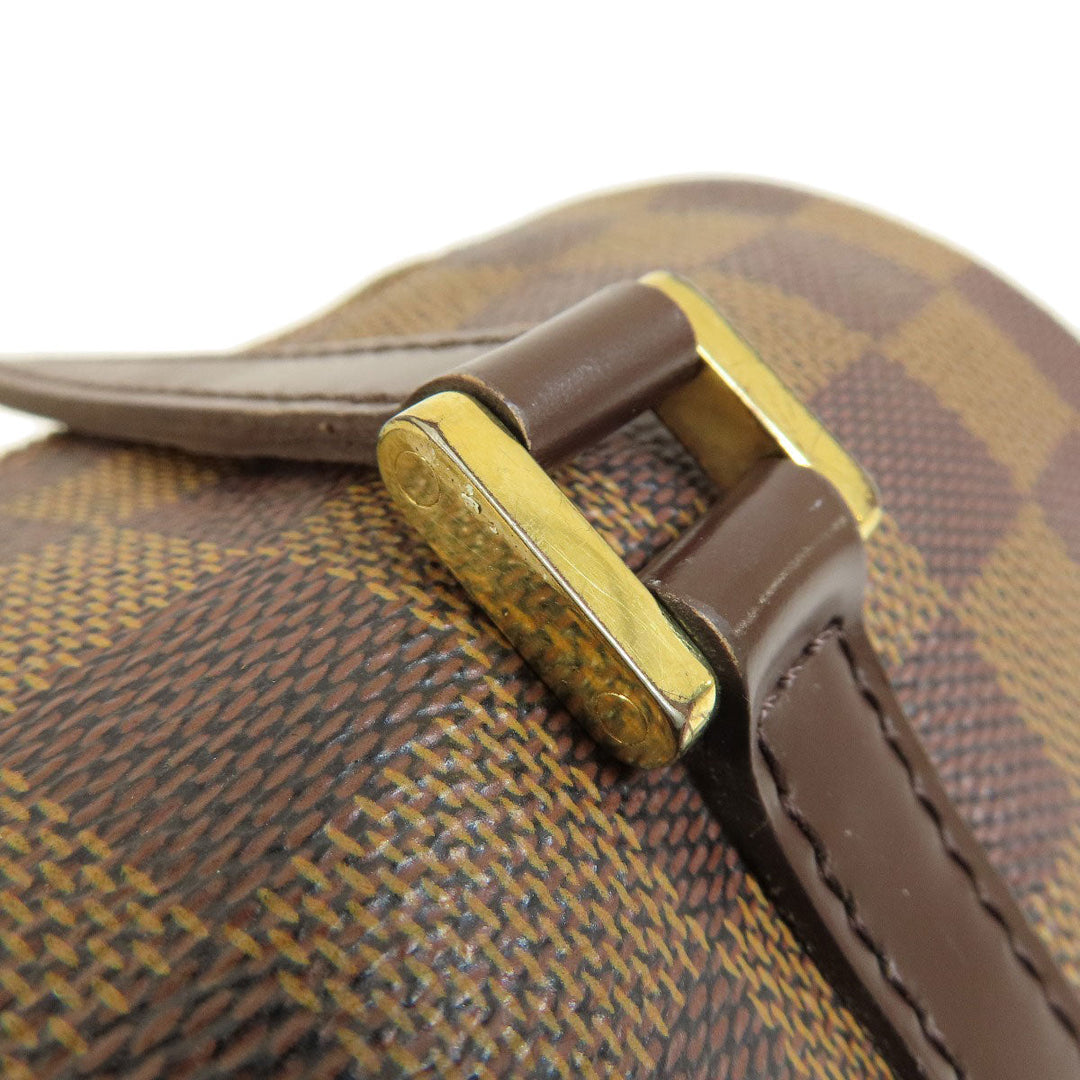 LOUIS VUITTON Handbag N51304 Damier canvas Brown Papillon PM Damier Ebene Women Used Authentic