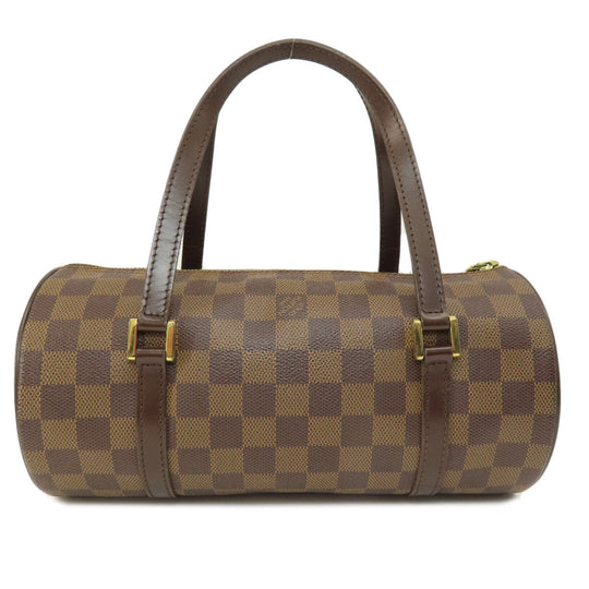 LOUIS VUITTON Handbag N51304 Damier canvas Brown Papillon PM Damier Ebene Women Used Authentic