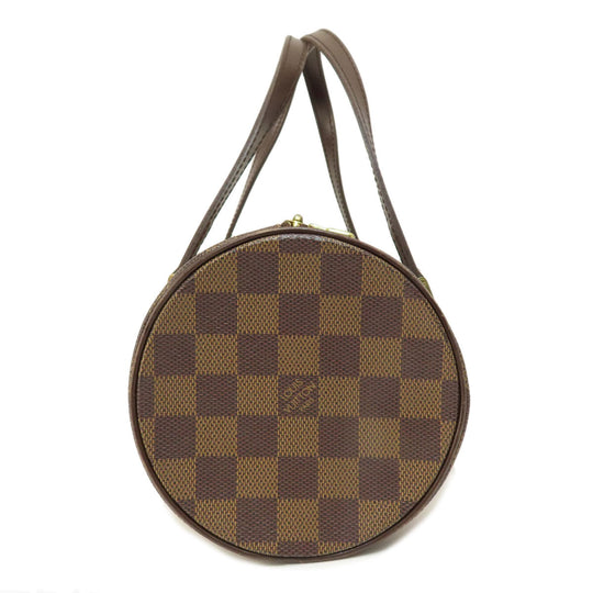 LOUIS VUITTON Handbag N51304 Damier canvas Brown Papillon PM Damier Ebene Women Used Authentic