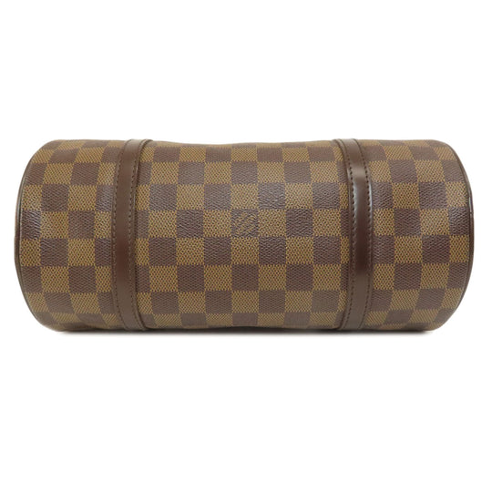 LOUIS VUITTON Handbag N51304 Damier canvas Brown Papillon PM Damier Ebene Women Used Authentic