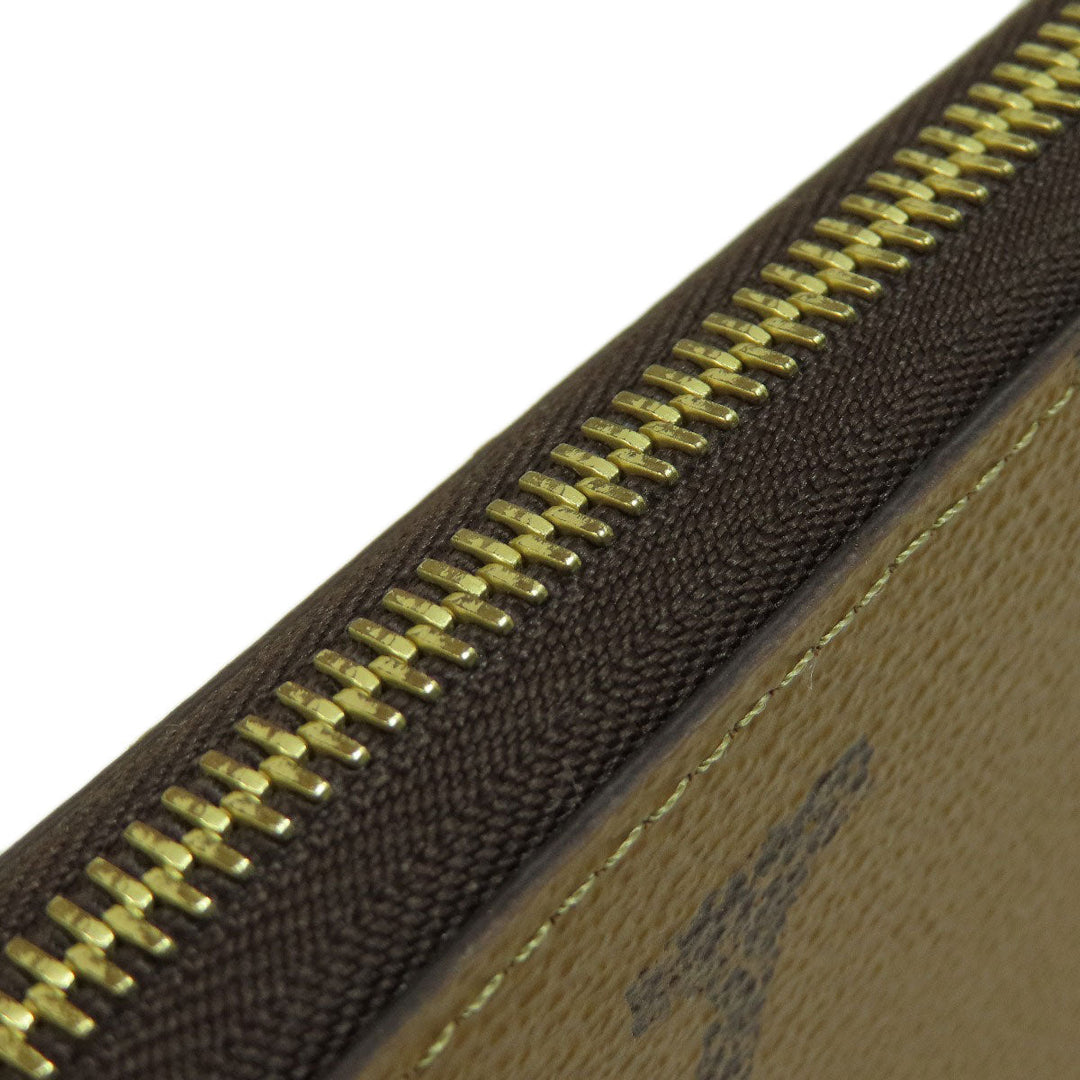 LOUIS VUITTON Long Wallet Purse M69353 Giant monogram canvas Brown Zippy Wallet Giant Monogram