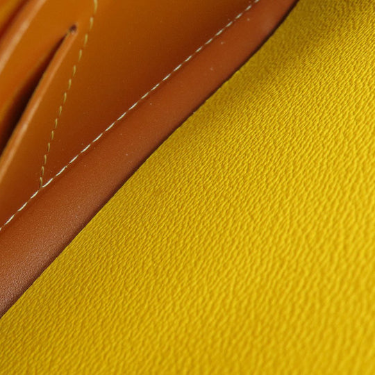 GOYARD Long Wallet Purse Coated canvas, leather black Zip GM Herringbone Pattern Women(Unisex) Used Authentic