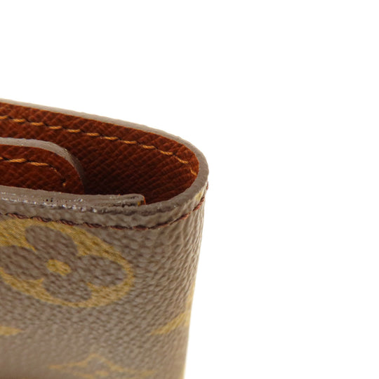 LOUIS VUITTON Key case Key holder  M62630 Monogram canvas Brown Multicles6 Monogram Women Used Authentic