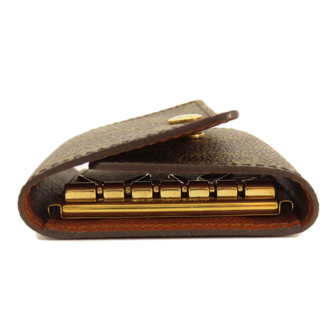 LOUIS VUITTON Key case Key holder  M62630 Monogram canvas Brown Multicles6 Monogram Women Used Authentic