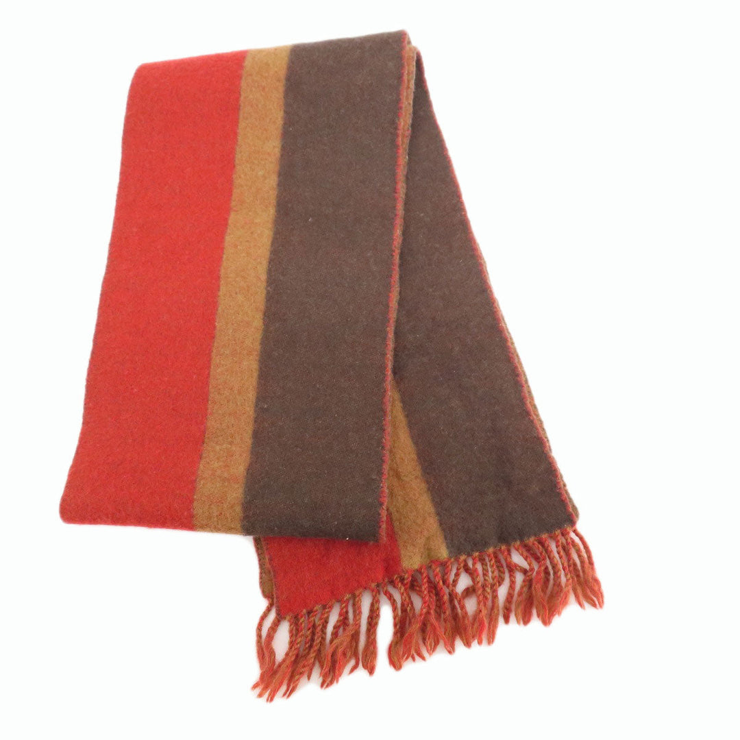 LOUIS VUITTON Scarf Wool, Cashmere Brown Escharp V. Istrik Women Used Authentic
