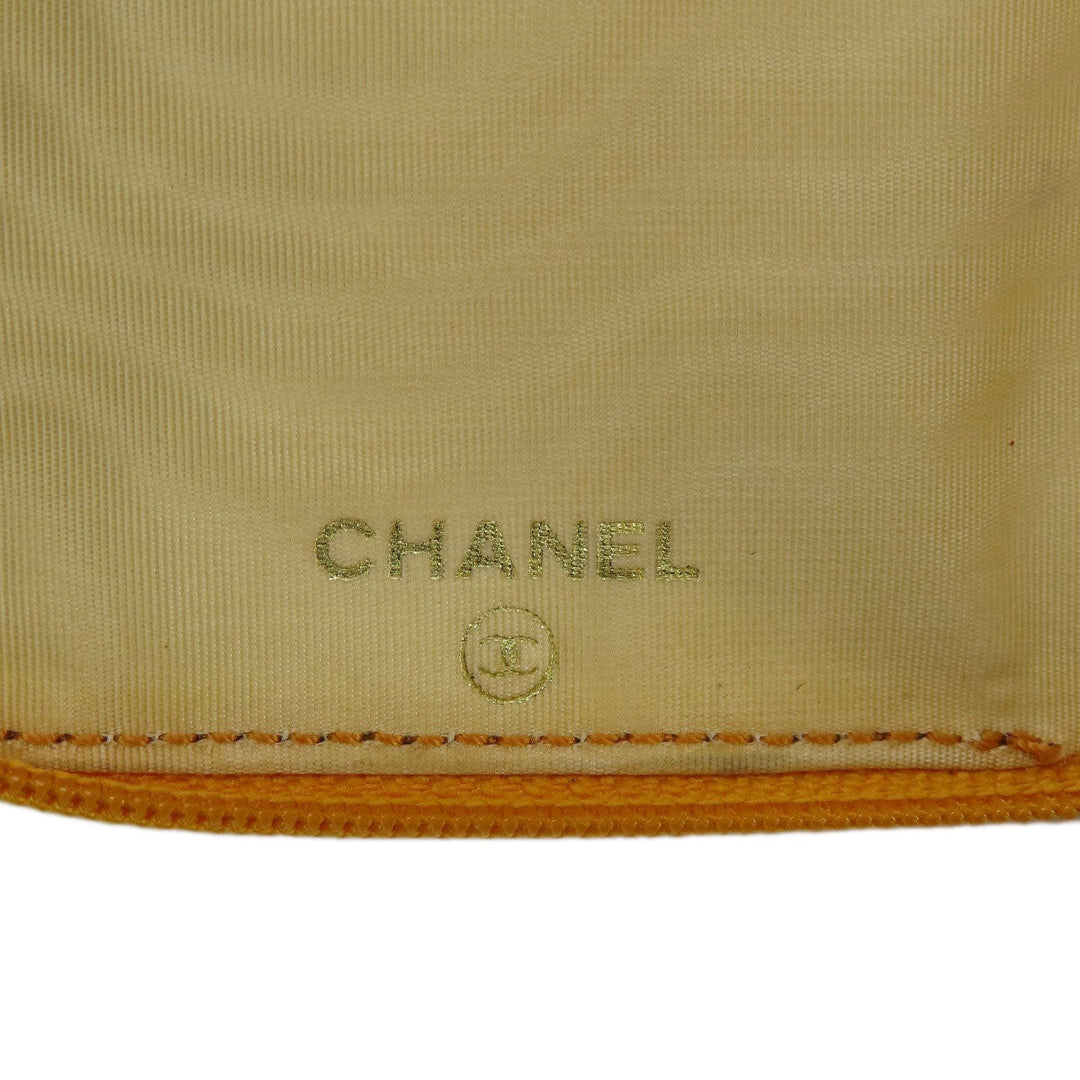 CHANEL Key case Key holder  Caviar skin Orange COCO Mark Women Used Authentic