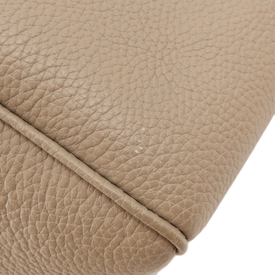 LOUIS VUITTON Handbag M51685 Taurillon Clemence Leather Brown Mira MM Tourtrail