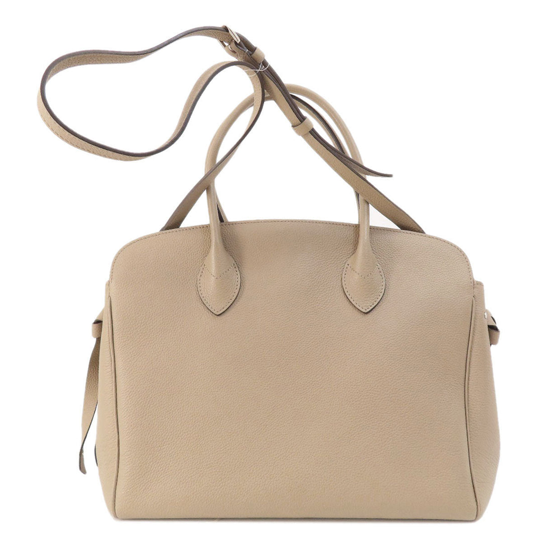 LOUIS VUITTON Handbag M51685 Taurillon Clemence Leather Brown Mira MM Tourtrail