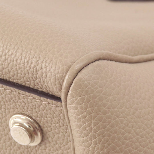 LOUIS VUITTON Handbag M51685 Taurillon Clemence Leather Brown Mira MM Tourtrail