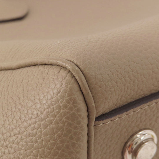 LOUIS VUITTON Handbag M51685 Taurillon Clemence Leather Brown Mira MM Tourtrail