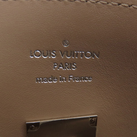 LOUIS VUITTON Handbag M51685 Taurillon Clemence Leather Brown Mira MM Tourtrail