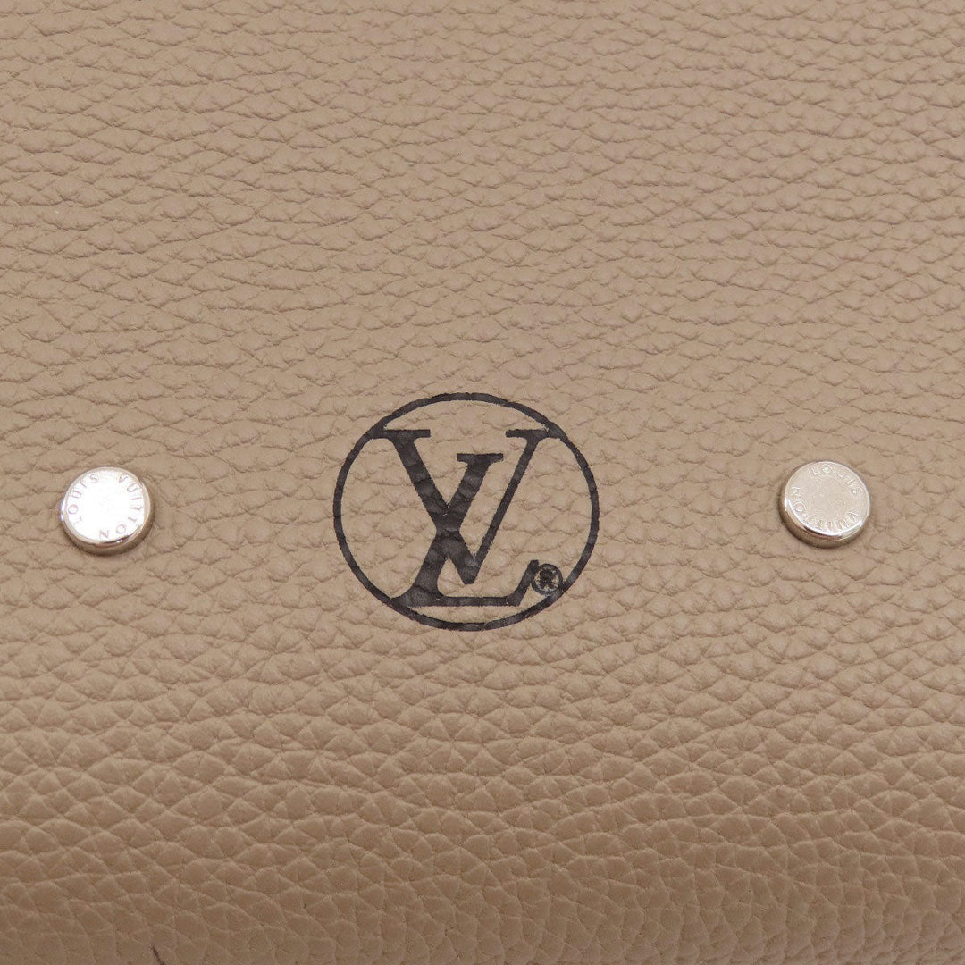 LOUIS VUITTON Handbag M51685 Taurillon Clemence Leather Brown Mira MM Tourtrail