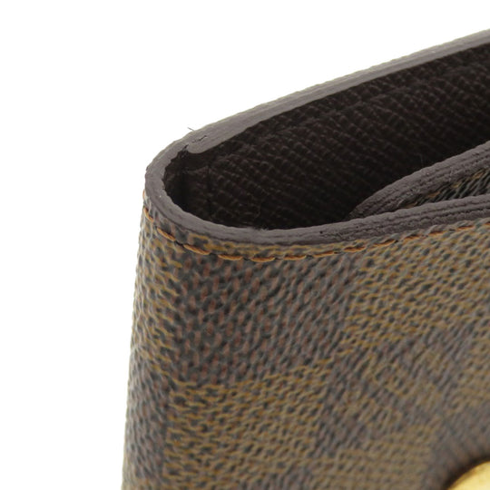 LOUIS VUITTON Key case Key holder  N62630 Damier canvas Brown Multicles6 Damier Ebene Women Used Authentic
