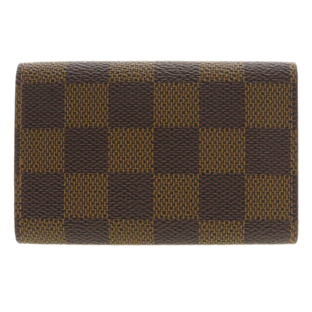 LOUIS VUITTON Key case Key holder  N62630 Damier canvas Brown Multicles6 Damier Ebene Women Used Authentic