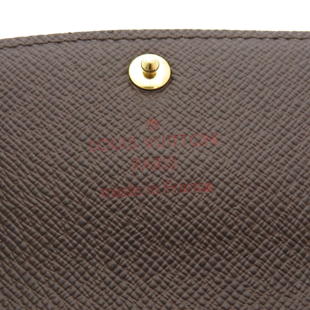 LOUIS VUITTON Key case Key holder  N62630 Damier canvas Brown Multicles6 Damier Ebene Women Used Authentic