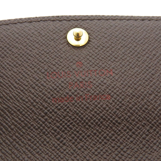 LOUIS VUITTON Key case Key holder  N62630 Damier canvas Brown Multicles6 Damier Ebene Women Used Authentic